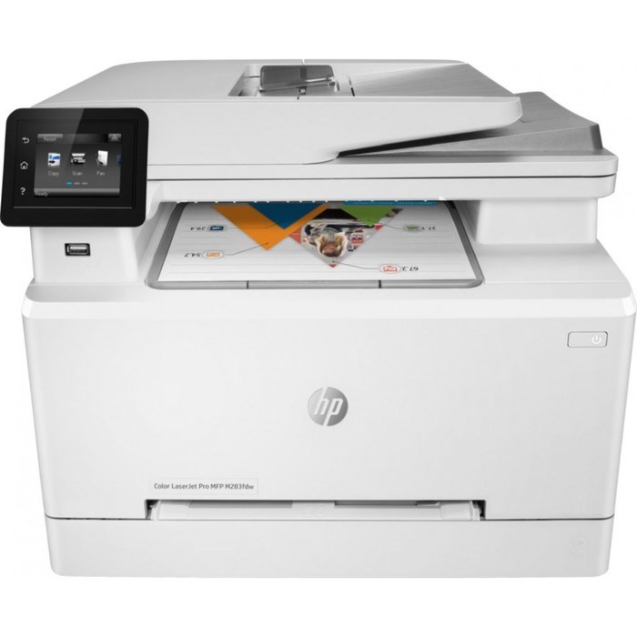 МФУ, лаз ч/б HP Color LaserJet Pro M283fdw (7KW75A), 600x600dpi, A4, Duplex, WiFi - фото 51380268