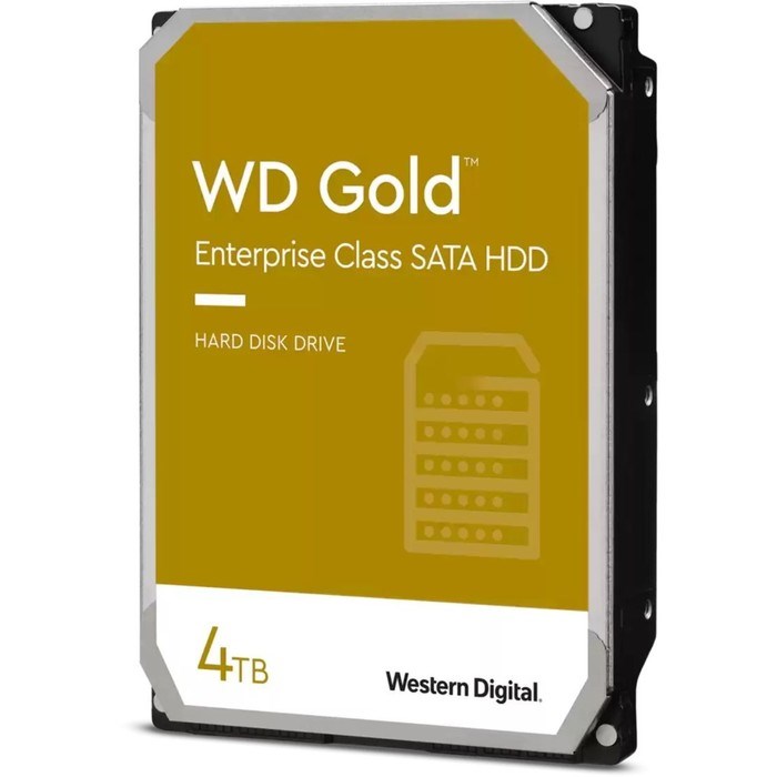 Жёсткий диск WD WD4003FRYZ Server Gold 512E, 4 Тб, SATA-III, 3.5" - фото 51380367