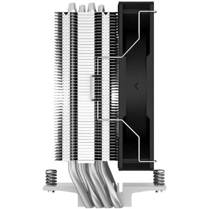 Кулер Deepcool AG400 LED Soc-AM5/AM4/1151/1200/1700 4-pin 18-32dB, Al+Cu, 130W, 614 гр, LED   949317 - фото 51380559