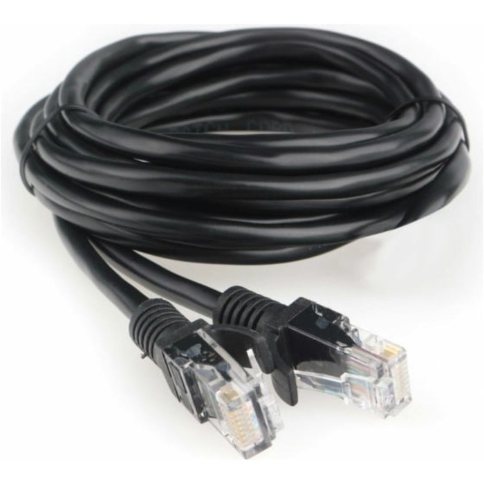 Патч-корд Гарнизон PC-UTP-5e-3-BK, UTP 5е кат., RJ-45(m)-RJ-45(m), 3 м, черный - фото 51380655