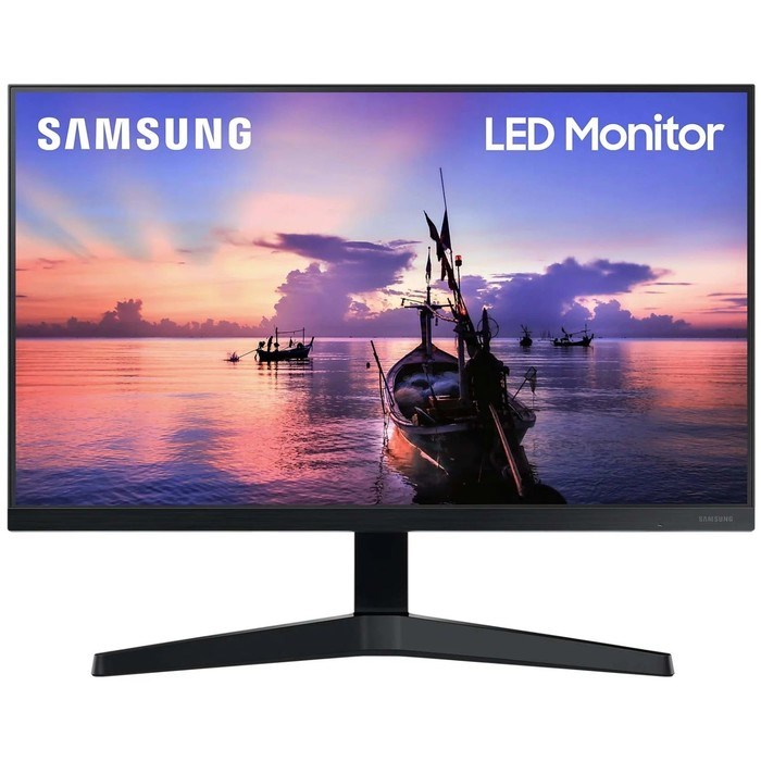 Монитор Samsung LF27T350F, 27", IPS, 1920x1080, 75Гц, 5мс, D-Sub, HDMI, чёрный - фото 51380660