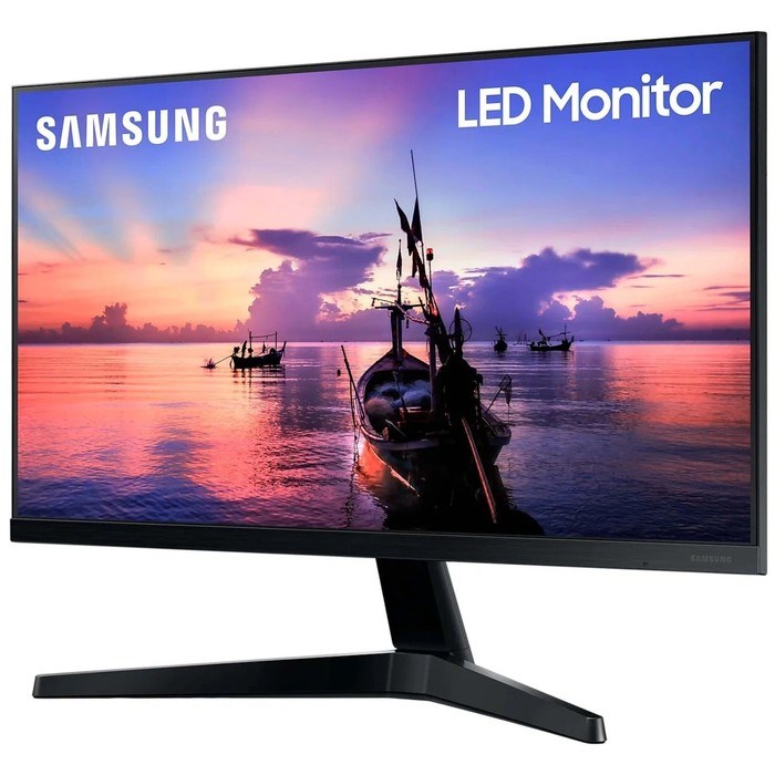 Монитор Samsung LF27T350F, 27", IPS, 1920x1080, 75Гц, 5мс, D-Sub, HDMI, чёрный - фото 51380661