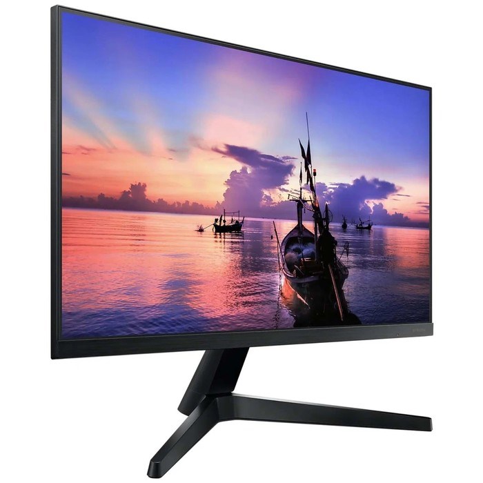 Монитор Samsung LF27T350F, 27", IPS, 1920x1080, 75Гц, 5мс, D-Sub, HDMI, чёрный - фото 51380667