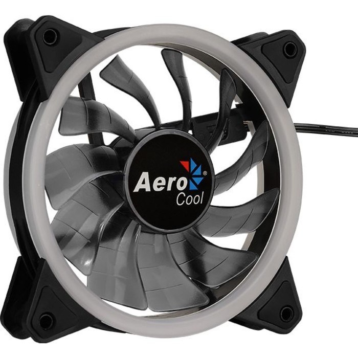 Вентилятор Aerocool Rev RGB, 120x120 мм, 3-pin, 15dB, 153 гр, LED, Ret - фото 51381011