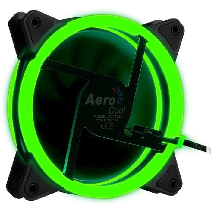 Вентилятор Aerocool Rev RGB, 120x120 мм, 3-pin, 15dB, 153 гр, LED, Ret - фото 51381015