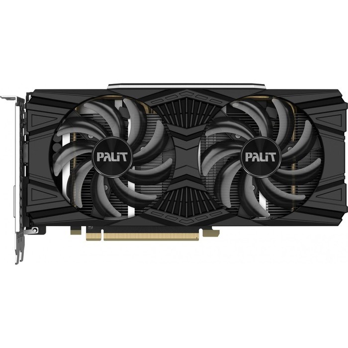 Видеокарта Palit PA-RTX2060SUPER DUAL 8G, RTX 2060SUPER 8 Гб, GDDR6, HDMI, DP, DVI - фото 51381017