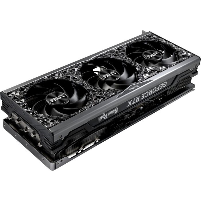 Видеокарта Palit PA-RTX4080 GAMEROCK OC, GeForce RTX 4080 16 Гб, GDDR6X, HDMI, DP - фото 51381026