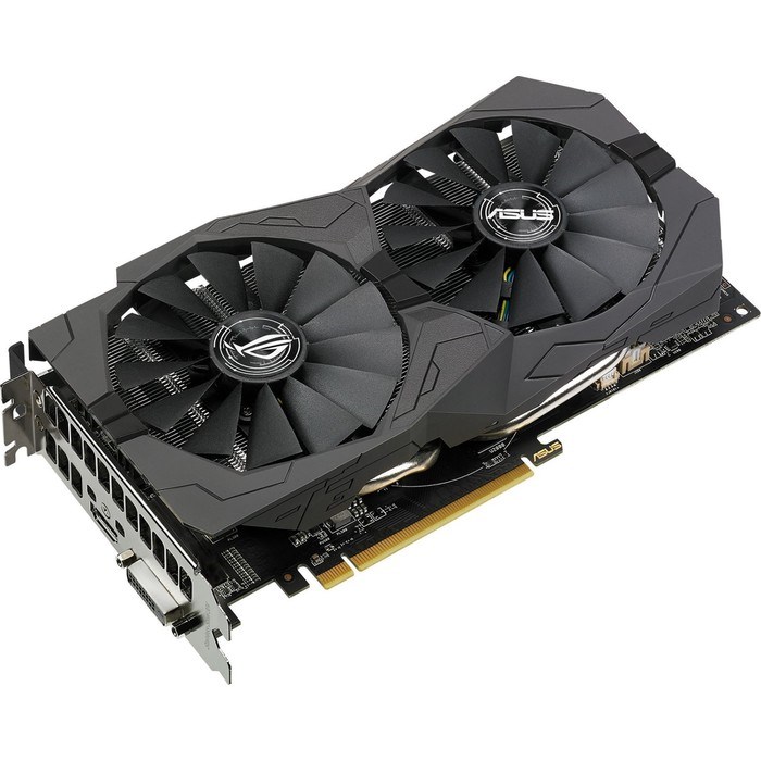 Видеокарта Asus ROG-STRIX-RX560-4G-V2-GAMING, Radeon RX 560 4 Гб, GDDR5, HDMI, DP, DVI - фото 51381048