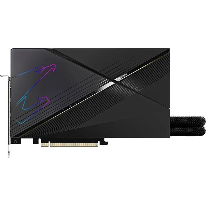 Видеокарта Gigabyte GV-N4080AORUSX W-16GD, GeForce RTX 4080 16 Гб, GDDR6X, HDMI, DP - фото 51381073