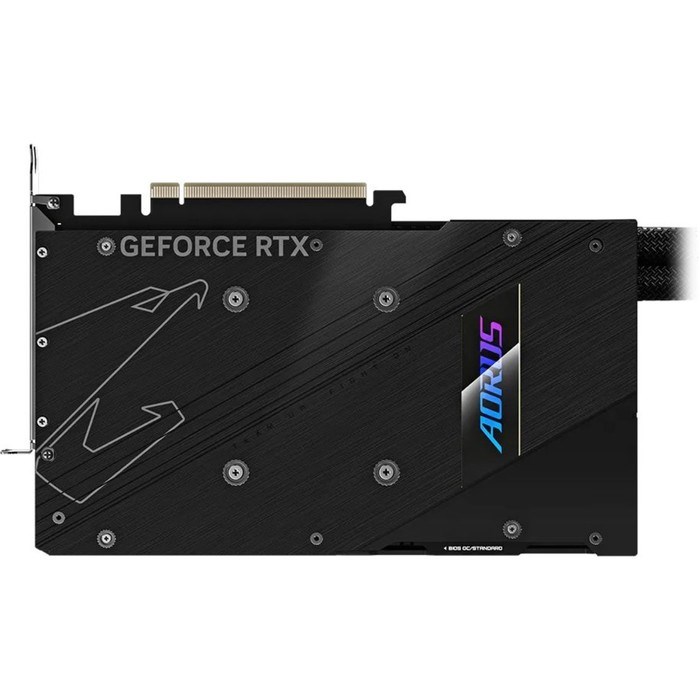 Видеокарта Gigabyte GV-N4080AORUSX W-16GD, GeForce RTX 4080 16 Гб, GDDR6X, HDMI, DP - фото 51381075