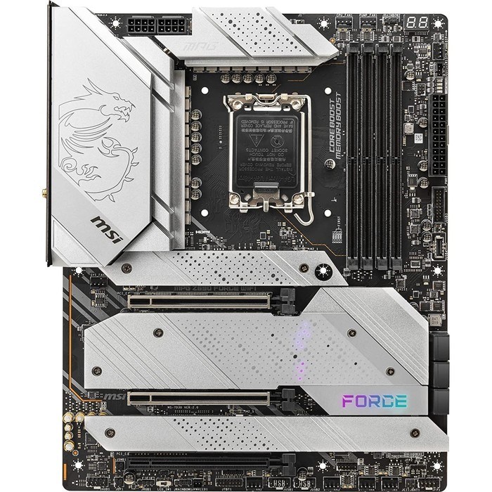 Материнская плата MSI MPG Z690 FORCE WIFI, LGA1700, Z690, 4хDDR5, HDMI, DP, ATX - фото 51381103