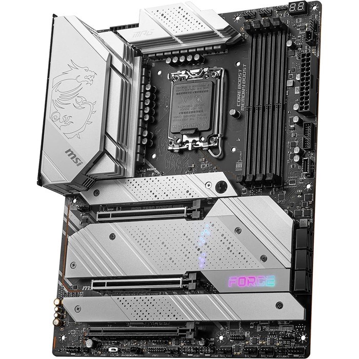 Материнская плата MSI MPG Z690 FORCE WIFI, LGA1700, Z690, 4хDDR5, HDMI, DP, ATX - фото 51381105