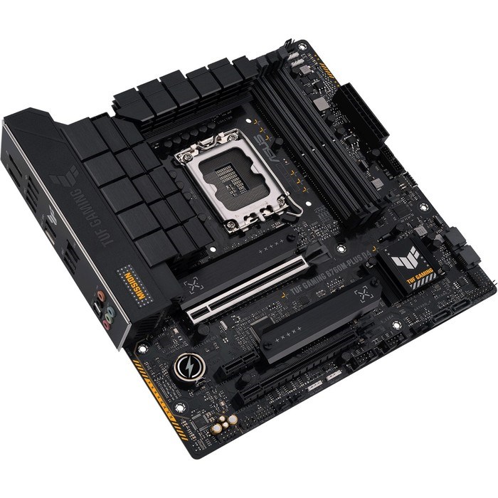 Материнская плата Asus TUF GAMING B760M-PLUS D4, LGA1700, B760, 4хDDR4, HDMI, DP, mATX - фото 51381119