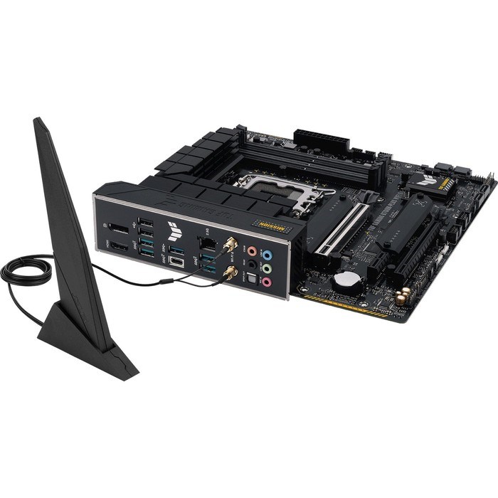 Материнская плата Asus TUF GAMING B760M-PLUS WIFI D4, LGA1700, B760, 4хDDR4, HDMI, DP, mATX   967311 - фото 51381124