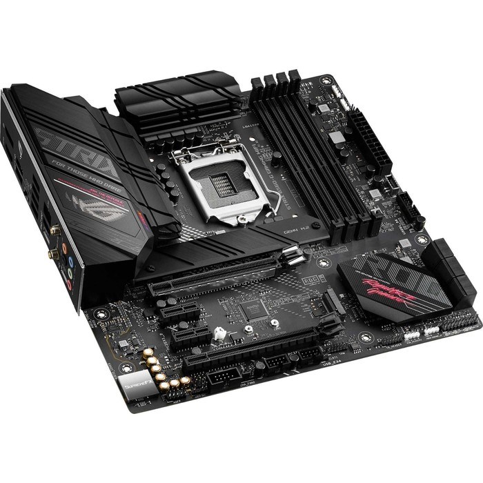 Материнская плата Asus ROG STRIX B560-G GAMING WIFI, LGA1200, B560, 4хDDR4, HDMI, DP, mATX - фото 51381146