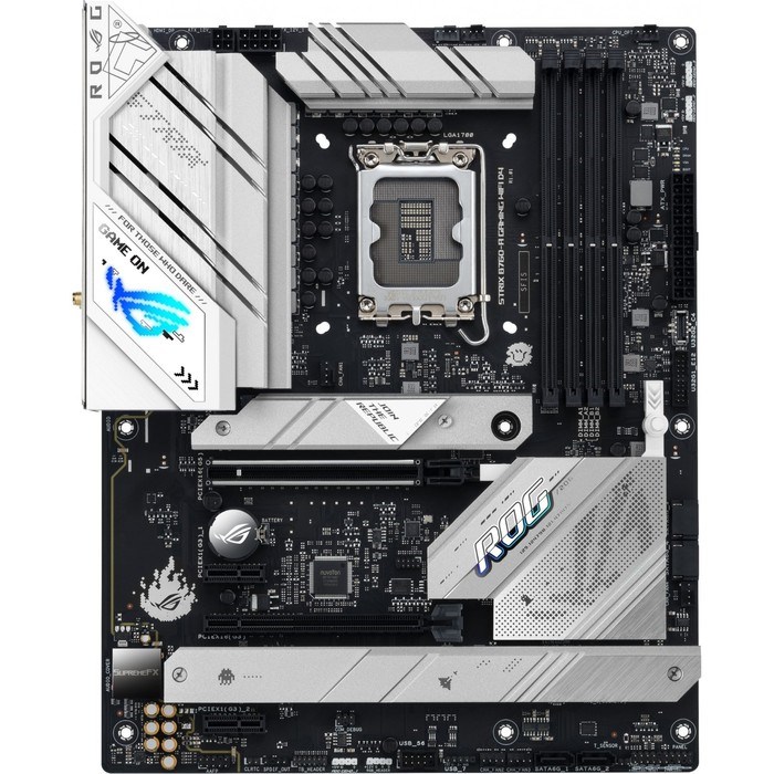 Материнская плата Asus ROG STRIX B760-A GAMING WIFI D4, LGA1700, B760, 4хDDR4, HDMI, DP, ATX   96731 - фото 51381162