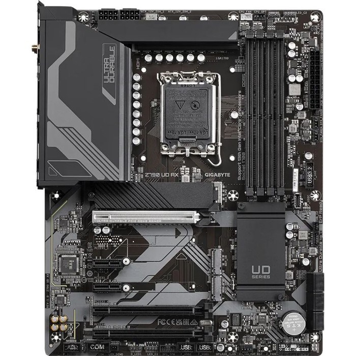 Материнская плата Gigabyte Z790 UD AX, LGA1700, Z790, 4хDDR5, HDMI, DP, ATX - фото 51381171