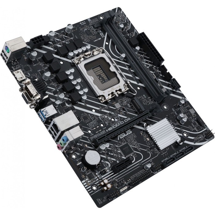 Материнская плата Asus PRIME H610M-D D4, LGA1700, H610, 2хDDR4, HDMI, VGA, mATX - фото 51381182