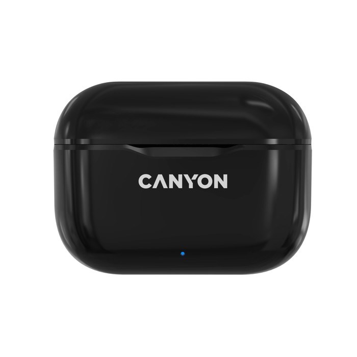 Наушники Canyon TWS-3, вакуумные, микрофон, 40/300 мАч, handsfree, IP33, черные - фото 51381248