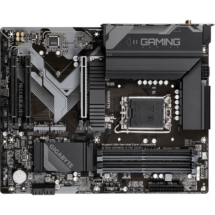 Материнская плата Gigabyte B760 GAMING X AX, LGA1700, B760, 4хDDR4, HDMI, DP, ATX - фото 51381326