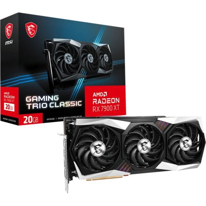 Видеокарта MSI GAMING TRIO CLASSIC, Radeon RX 7900XT 2 Гб, GDDR6, HDMI, DP - фото 51381613