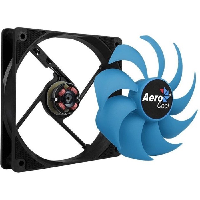 Вентилятор Aerocool Motion 12 plus, 120x120 мм, 3-pin 4-pin Molex, 22dB, 160 гр, Ret - фото 51381729