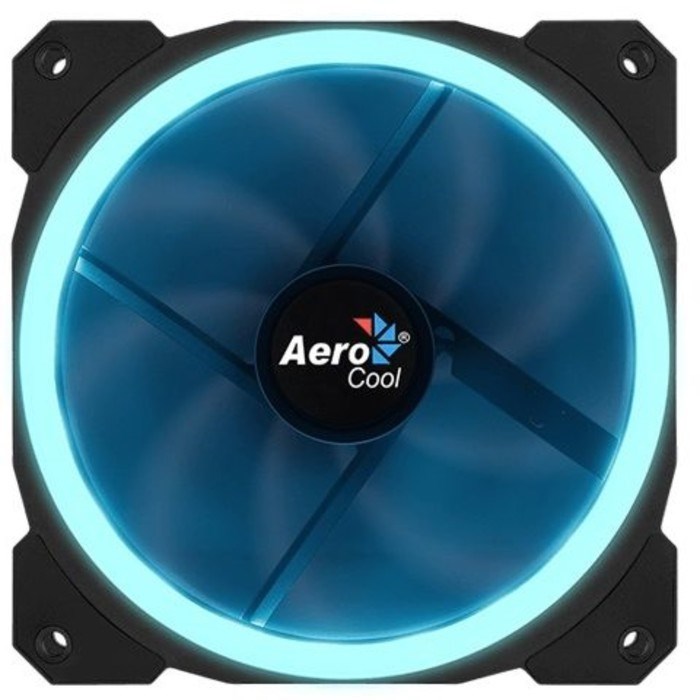 Вентилятор Aerocool Orbit, 120x120 мм, 3-pin, 14dB, 153 гр, LED, Ret - фото 51381733