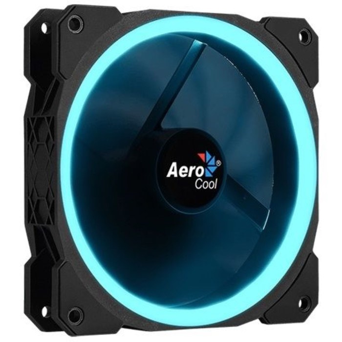 Вентилятор Aerocool Orbit, 120x120 мм, 3-pin, 14dB, 153 гр, LED, Ret - фото 51381736