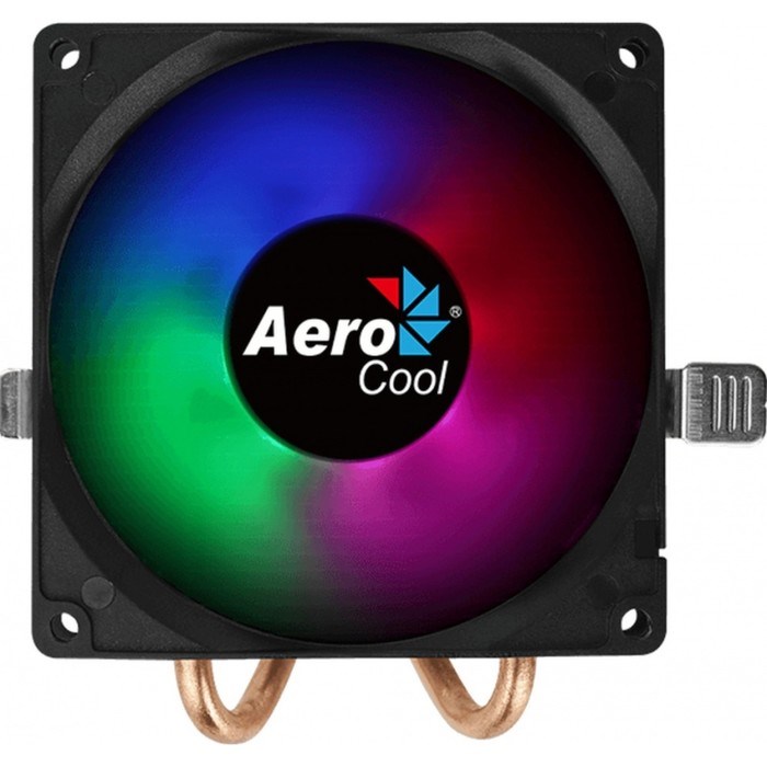 Кулер Aerocool Air Frost 2, Soc-AM4/1151/1200, 3-pin, 26dB, Al+Cu, 110W, 250 гр, LED, Ret - фото 51381754