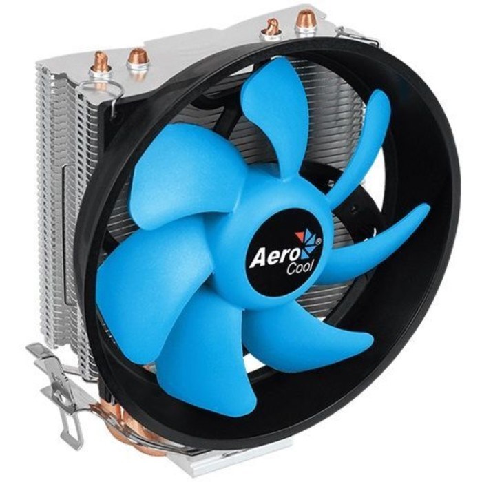 Кулер Aerocool Verkho 2 Plus, Soc-AM4/1151/1200, 4-pin, 18-27dB, Al+Cu, 115W, 444 гр, Ret - фото 51381773