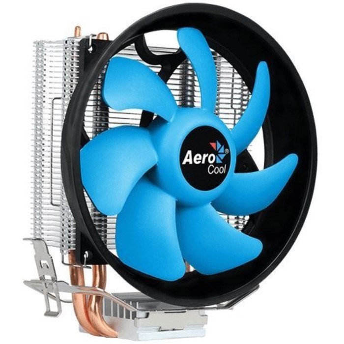 Кулер Aerocool Verkho 2 Plus, Soc-AM4/1151/1200, 4-pin, 18-27dB, Al+Cu, 115W, 444 гр, Ret - фото 51381774