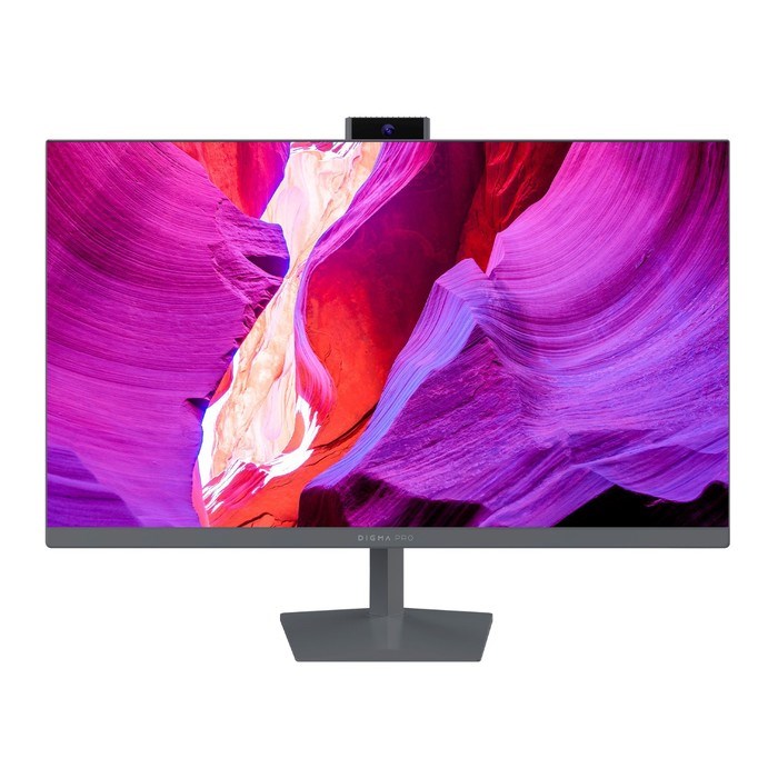 Моноблок Digma PRO AiO 27i, 27", i7 1165G7, 16 Гб, SSD 512 Гб, Iris, Win11, серый - фото 51381981