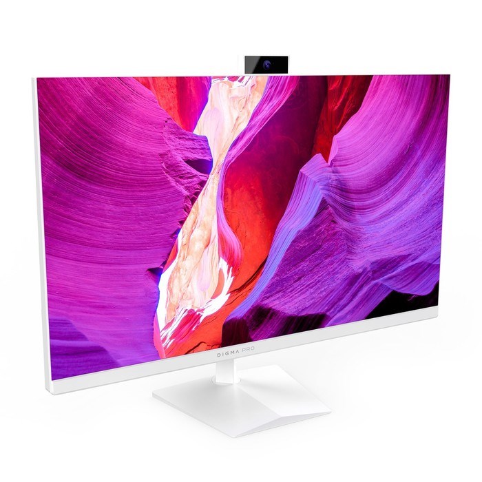 Моноблок Digma PRO AiO 27i, 27", i7 1165G7, 16 Гб, SSD 512 Гб, Iris, Win11, белый - фото 51382004