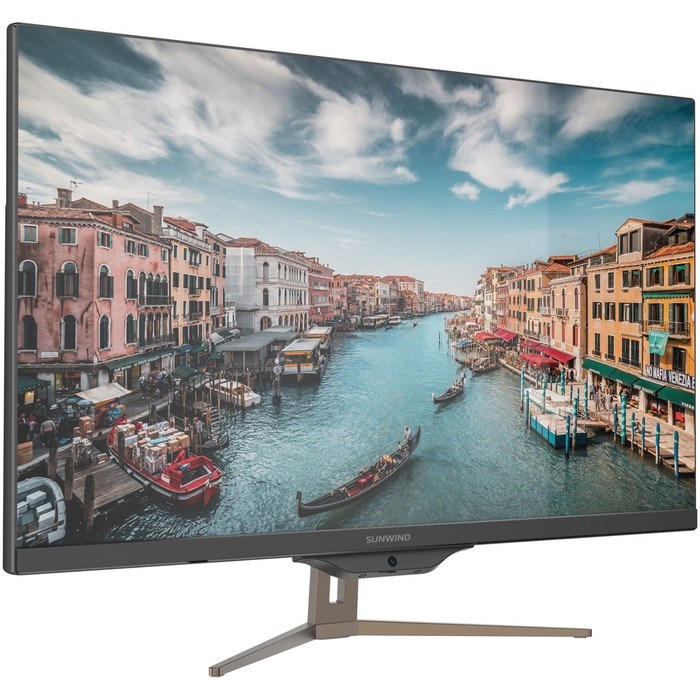 Моноблок SunWind Ultra AiO 27i, 27", i7 10610U, 16 Гб, SSD 512 Гб, UHDG, Win11, чёрный - фото 51382182