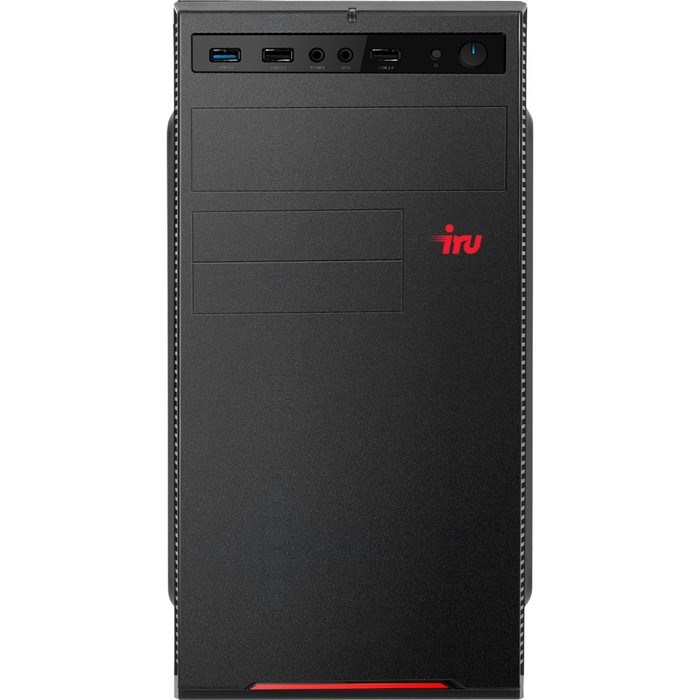 Компьютер IRU Home 310H5SE MT, i3 10105, 8 Гб, HDD 1Тб, UHDG 630, Win11, чёрный - фото 51382365