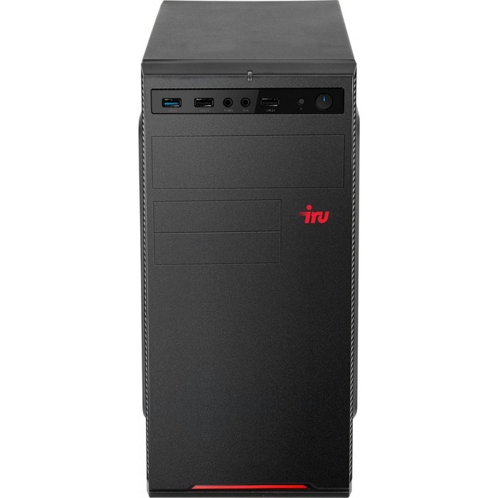 Компьютер IRU Home 310H5SE MT, i3 10105, 8 Гб, HDD 1Тб, UHDG 630, Win11, чёрный - фото 51382366