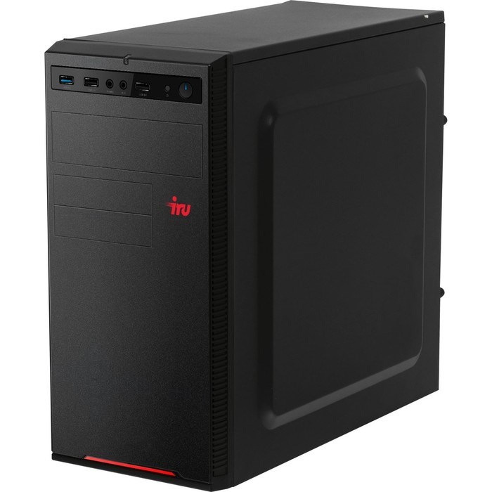 Компьютер IRU Home 310H5SE MT, i3 10105, 8 Гб, HDD 1Тб, UHDG 630, Win11, чёрный - фото 51382368