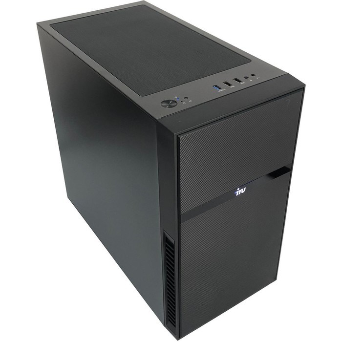 Компьютер IRU Game 510H5GM MT, i5 11400F, 16 Гб, SSD 1 Тб, RTX3050 8Gb, Dos, чёрный - фото 51382387