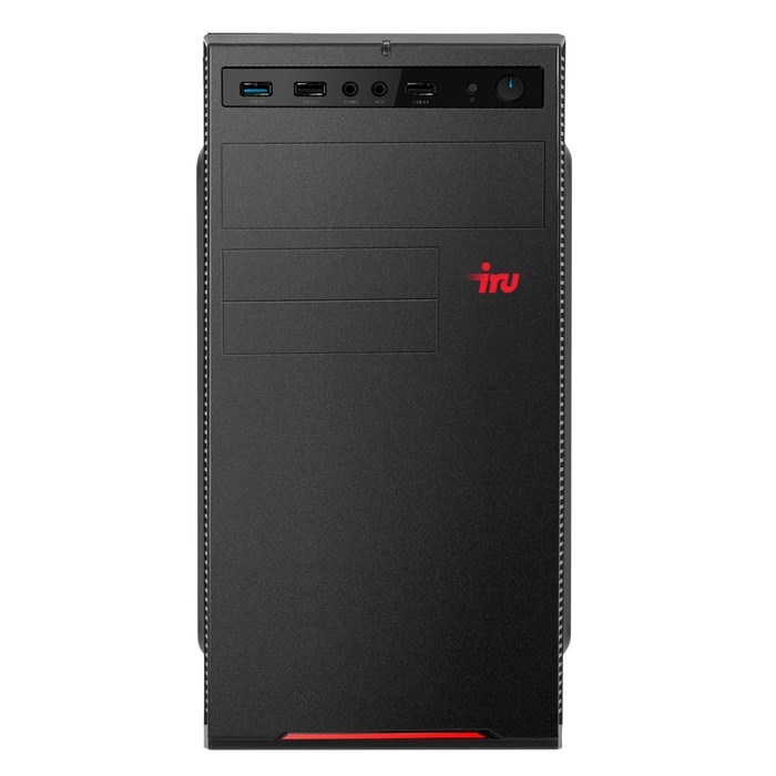 Компьютер IRU Game 510B5GS MT, i3 10105F, 16 Гб, SSD 1 Тб, GTX1650 4Gb, Dos, чёрный - фото 51382397