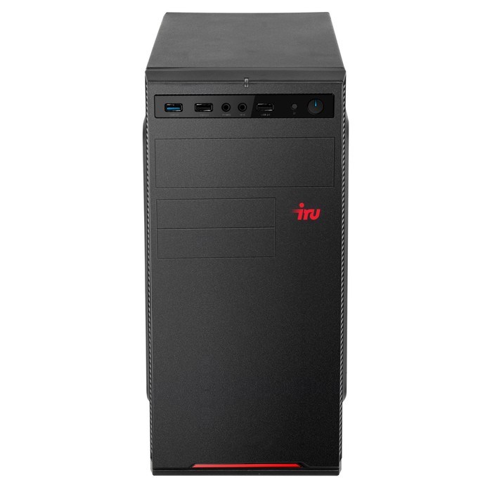 Компьютер IRU Game 510B5GS MT, i3 10105F, 16 Гб, SSD 1 Тб, GTX1650 4Gb, Dos, чёрный - фото 51382398