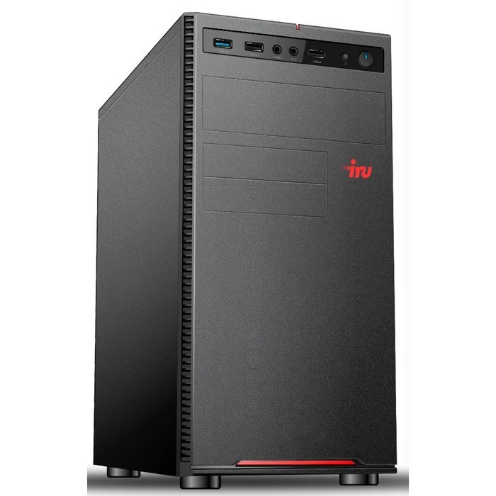 Компьютер IRU Home 310H5SE MT, i5 11400, 8 Гб, HDD 1 Тб, UHDG 730, Dos, чёрный - фото 51382413