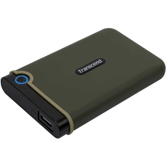 Внешний жесткий диск Transcend TS1TSJ25M3G StoreJet 25M3, 1 Тб, USB 3.0, 2.5", зелёный - фото 51382524