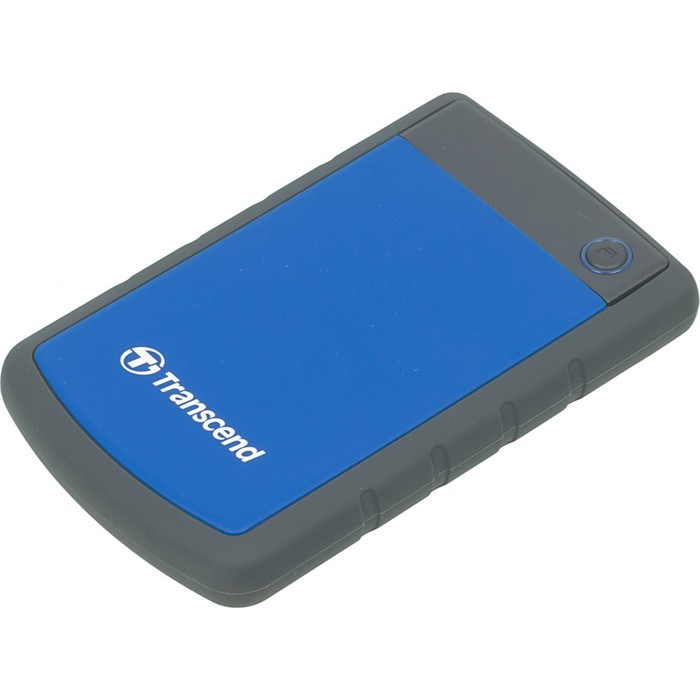 Внешний жесткий диск Transcend USB TS2TSJ25H3B StoreJet 25H3, 2 Тб, USB 3.0, 2.5", синий - фото 51382537