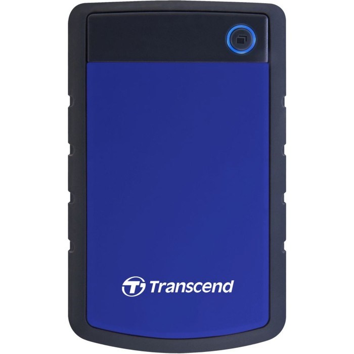 Внешний жесткий диск Transcend USB TS1TSJ25H3B StoreJet 25H3, 1 Тб, USB 3.0, 2.5", синий - фото 51382543