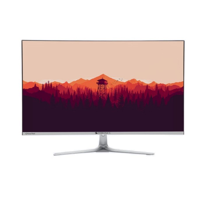 Монитор ZEBRONICS A27, 27", IPS, 1920x1080, 60Гц, 5 мс, VGA, HDMI, черный - фото 51382722