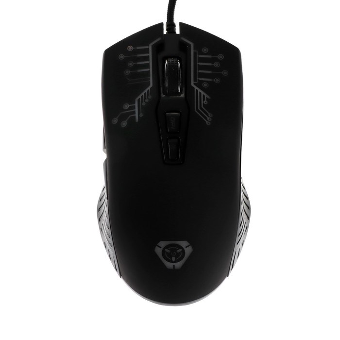 Мышь Saibot MX-3, игровая, проводная, 7 кнопок, 7200 dpi, USB, подсветка, чёрная - фото 51382769