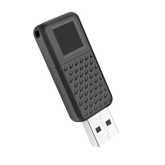 Флешка Hoco UD6 Intelligent, 8 Гб, USB2.0, чт до 30 Мб/с, зап до 10 Мб/с, чёрная - фото 51382944