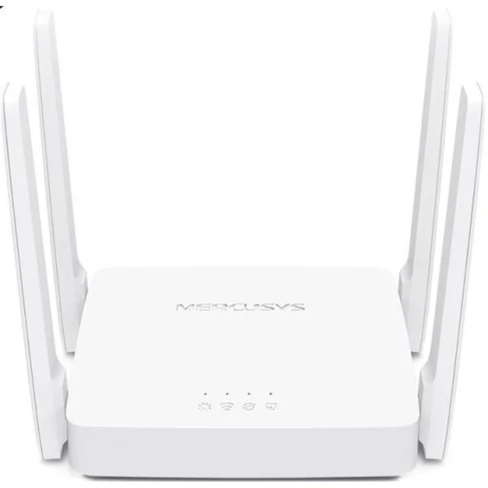 Wi-Fi роутер Mercusys AC10,1167 Мбит/с, 3 порта, белый - фото 51383104