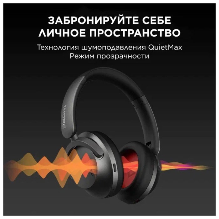 Наушники 1MORE SonoFlow HC905,полноразмерные,беспроводные,шумоподавление,Multipoint, 720 мAч - фото 51383146 Наушники 1MORE SonoFlow HC905,полноразмерные,беспроводные,шумоподавление,Multipoint, 720 мAч - фото 51383146