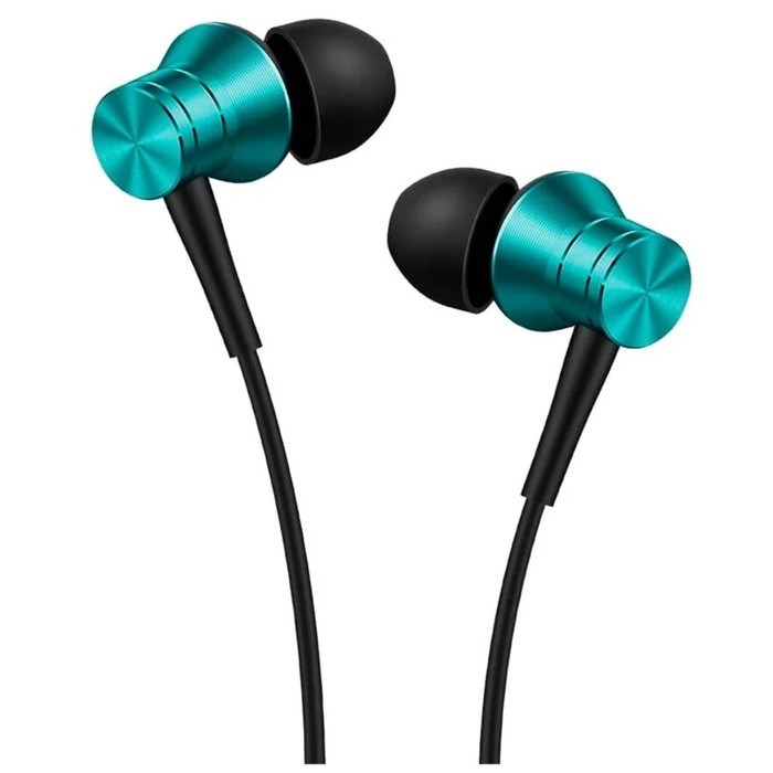 Наушники 1MORE Piston Fit In-Ear Headphones E1009, вакуумные, проводные, 1.25 м, синие - фото 51383263